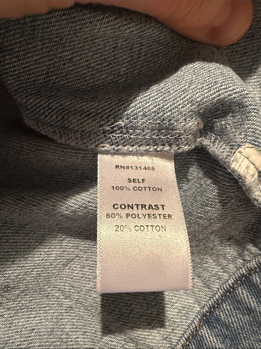Fate Light Blue Denim/tapestry Jacket - Picture 4 of 5